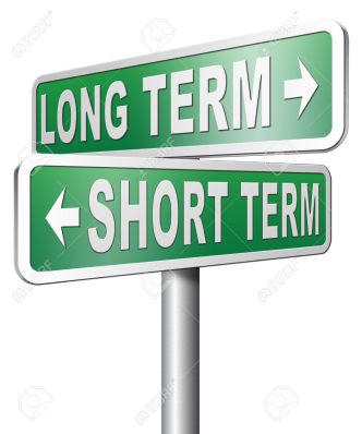 long or short term planning or thinking